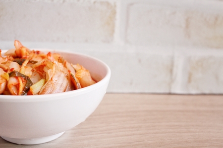Kimchi korean foodの写真素材