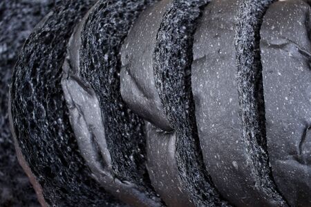 Black breadの写真素材