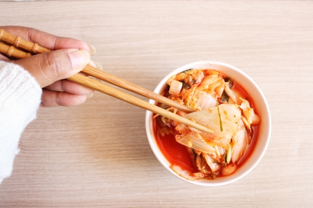 Kimchi korean foodの写真素材