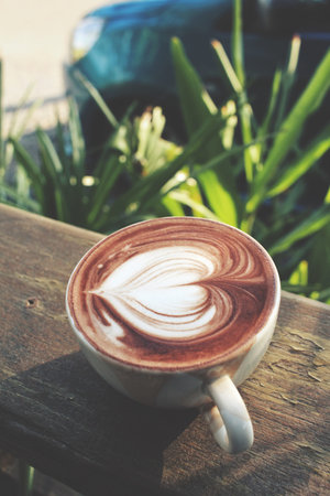 Heart of hot chocolate