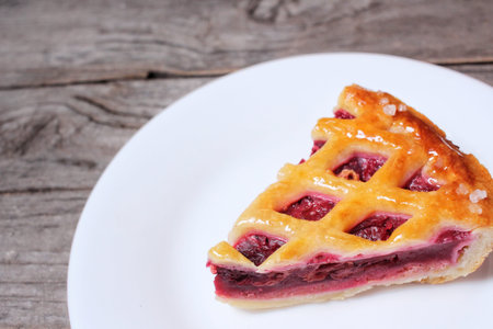 Cherry pieの写真素材