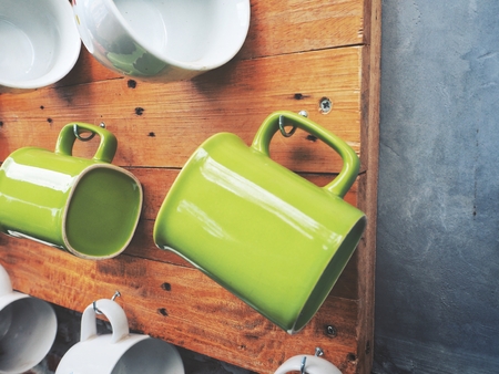 Empty cupの写真素材