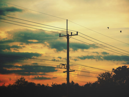 High voltage post