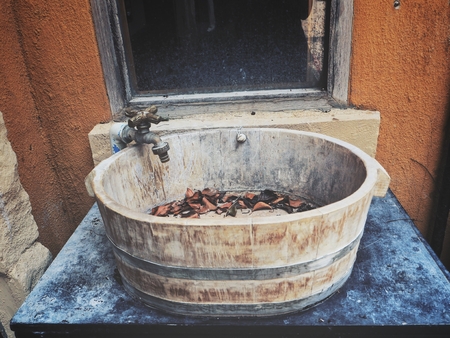 Antique faucetsの写真素材