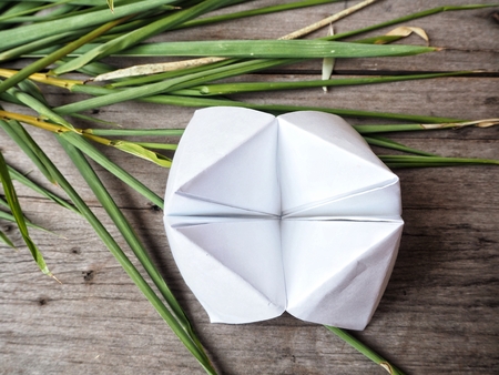 Paper fortune tellerの写真素材