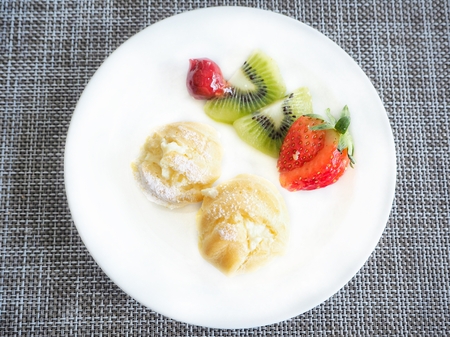 Cream Puffsの写真素材