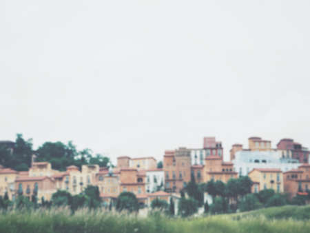 Blurred of cityの写真素材