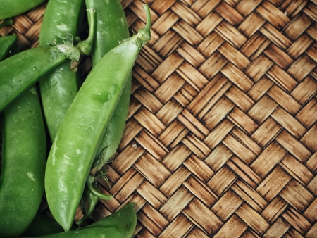 Green peasの写真素材