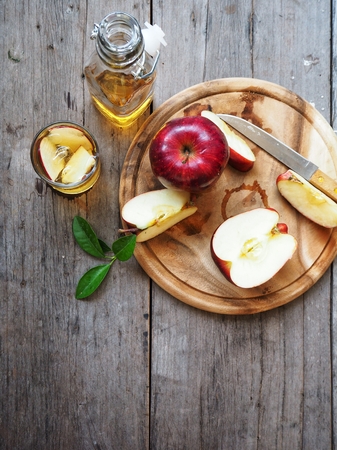 Apple juiceの写真素材