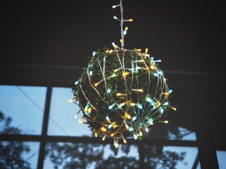 Festive lightsの写真素材