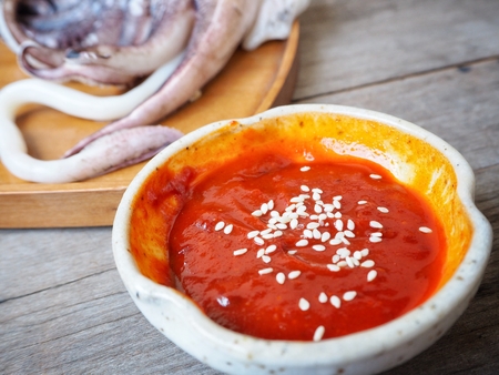 Sannakji octopus korean foodの写真素材