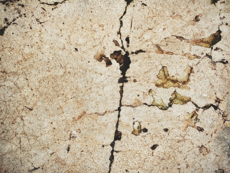 Crack gray wallの写真素材