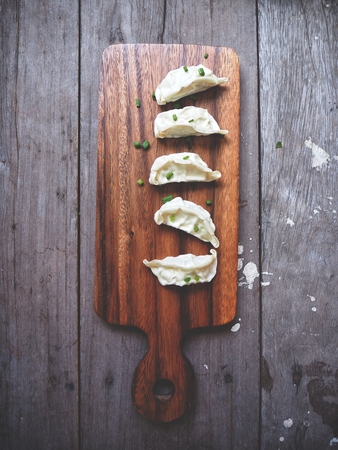 Dumpling chinese foodの写真素材