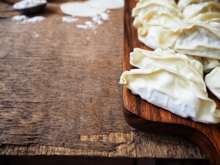 Dumpling chinese foodの写真素材