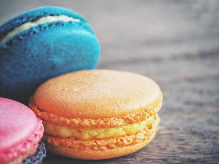 Colorful macaroon