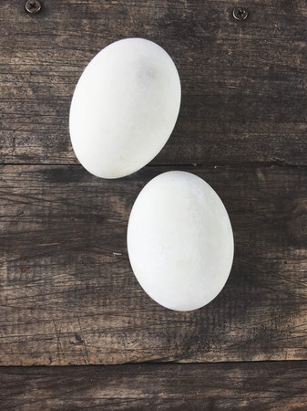 White eggsの写真素材