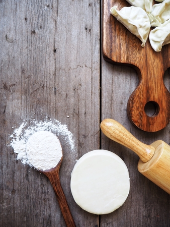 Dumpling chinese foodの写真素材