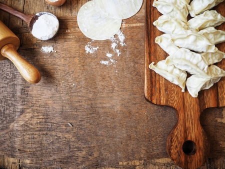 Dumpling chinese foodの写真素材