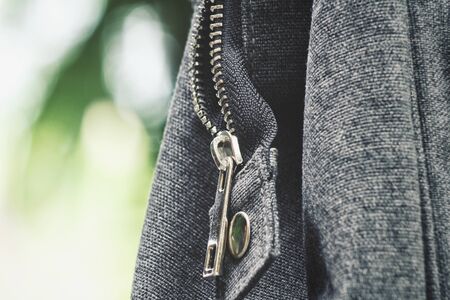 Bag zipperの写真素材