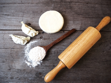 Dumpling chinese foodの写真素材