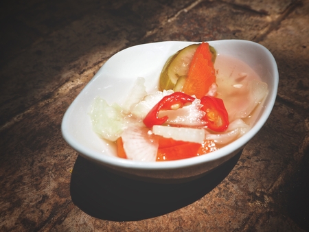 Kimchi korean foodの写真素材