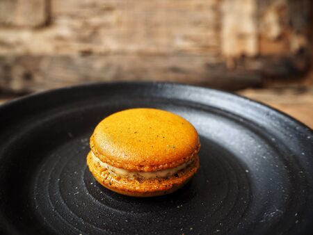 Macaroon coffeeの写真素材