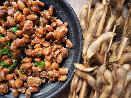 Natto japanese foodの写真素材