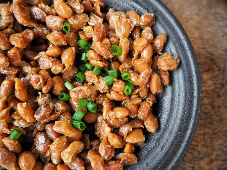 Natto japanese foodの写真素材