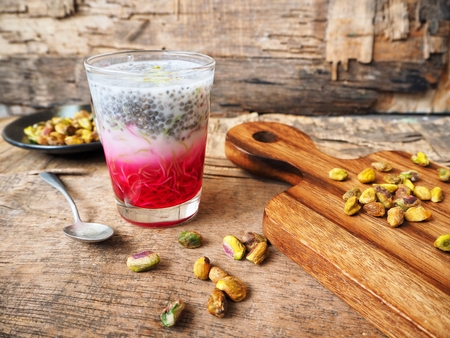 Falooda Indian dessertの写真素材