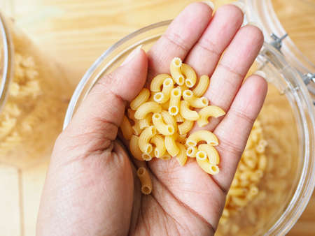 Macaroni pastaの写真素材