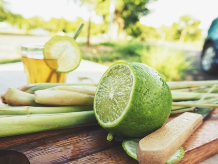Lemon grass drinkの写真素材