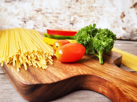 Italian food ingredientsの写真素材