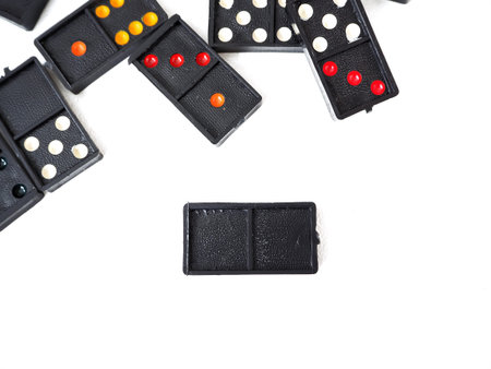 Dominos isolated