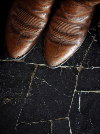 Cowboy bootsの写真素材