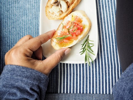 Bruschettaの写真素材