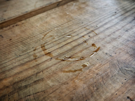 Stain of waterの写真素材