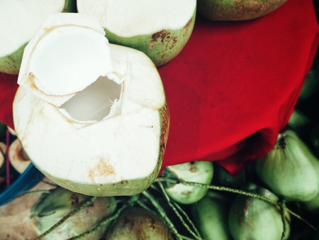 Coconut waterの写真素材