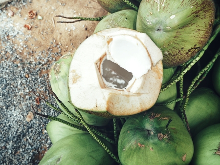 Coconut waterの写真素材