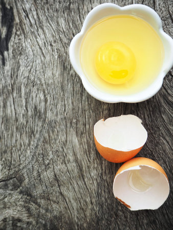 Egg in a bowl