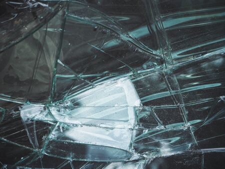 Broken glassの写真素材