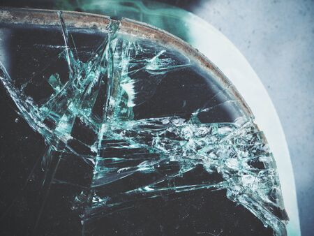 Broken glassの写真素材
