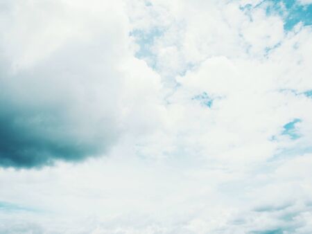 Stormy clouds skyの写真素材