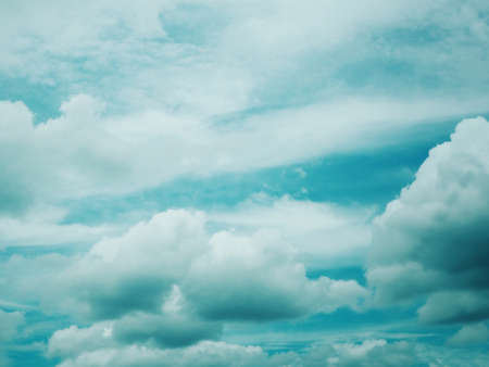 Stormy clouds skyの写真素材