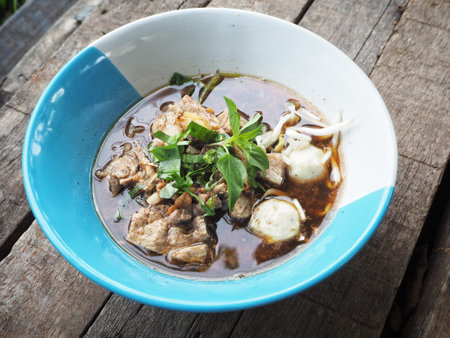 Vietnamese pho noodles