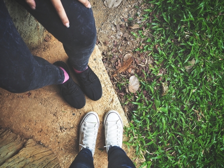 Friends shoesの写真素材