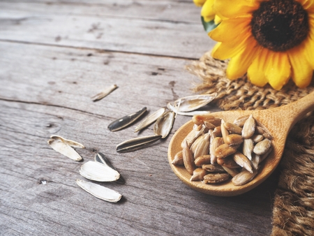 Sunflower seedsの写真素材