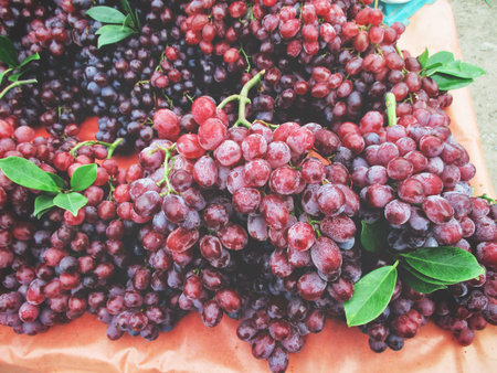 Fresh grapes