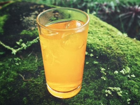 Orange juiceの写真素材