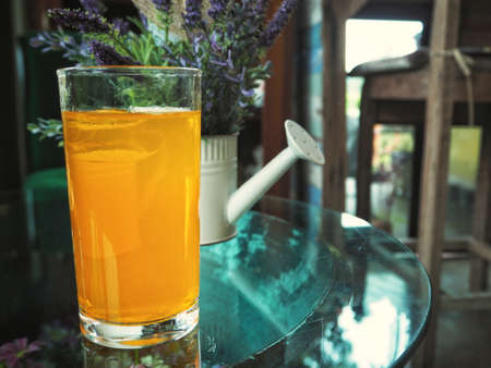 Orange juiceの写真素材