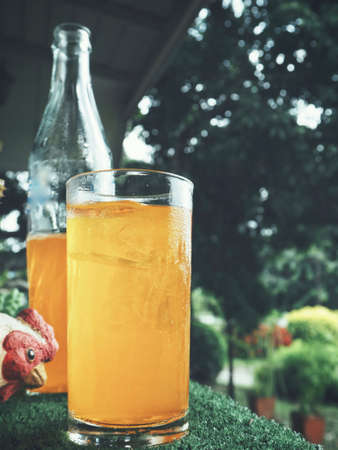 Orange juiceの写真素材